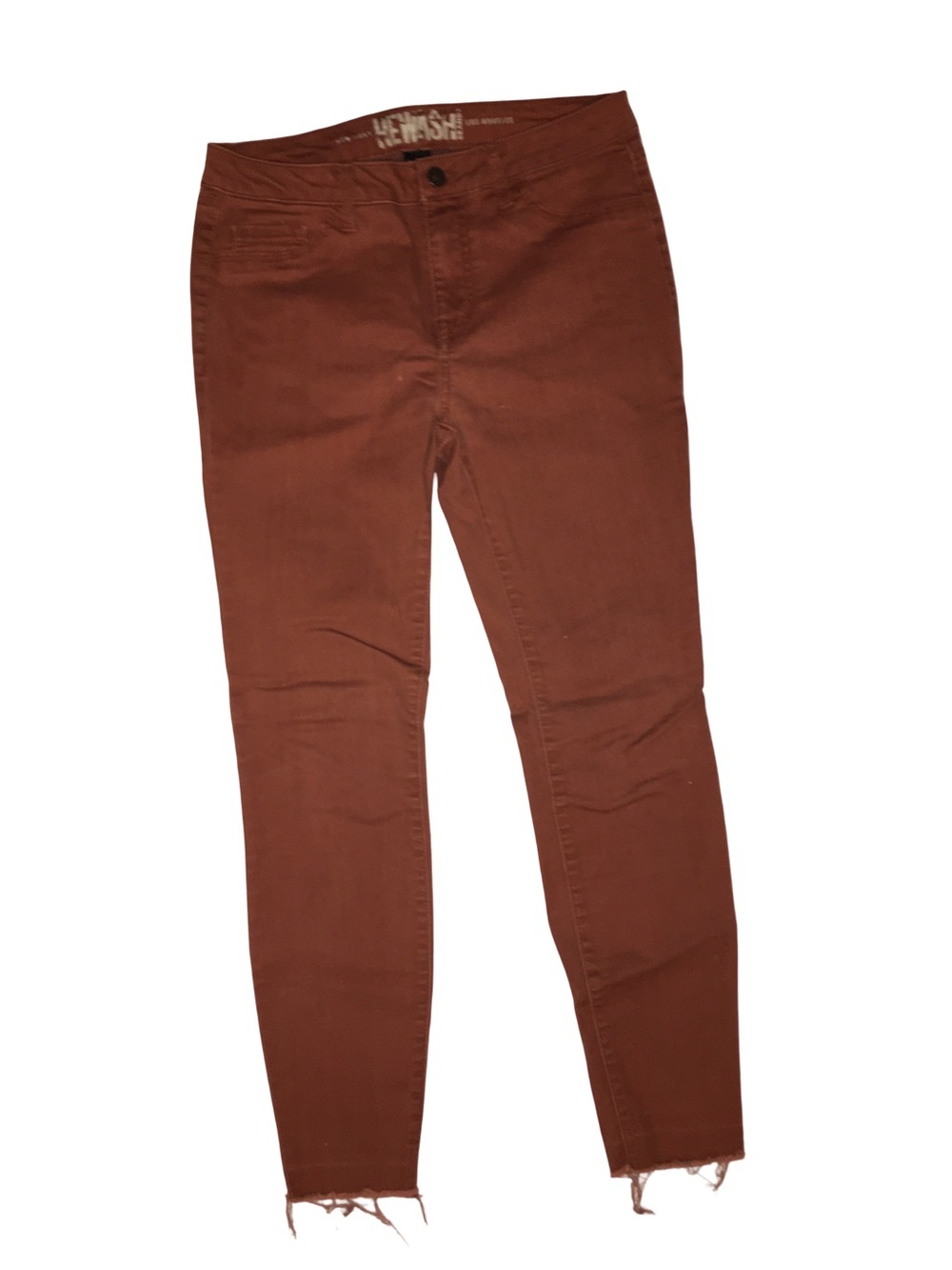 Le Temps Des Cerises Rust Brown Skinny Jeans
